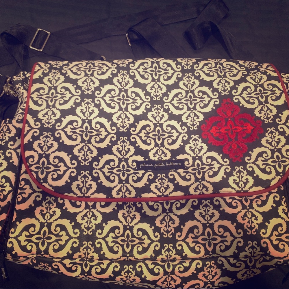 Gently used Petunia Picklebottom Diaper Bag